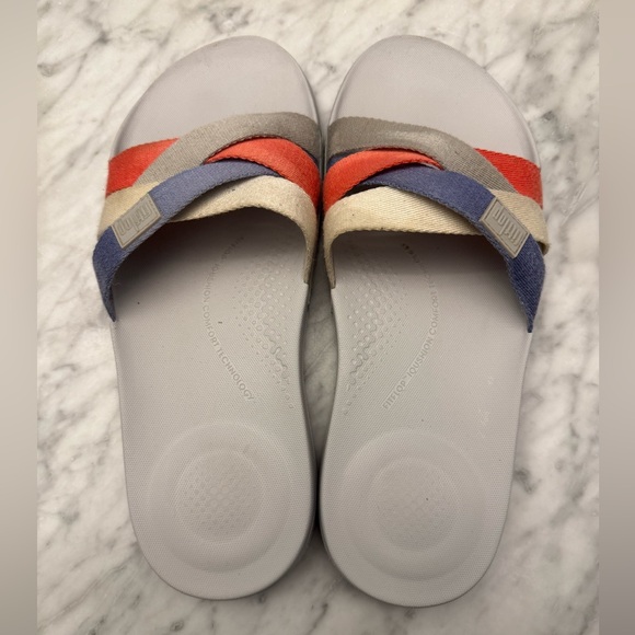 FitFlop iQushion Slide Sandals - Picture 1 of 3